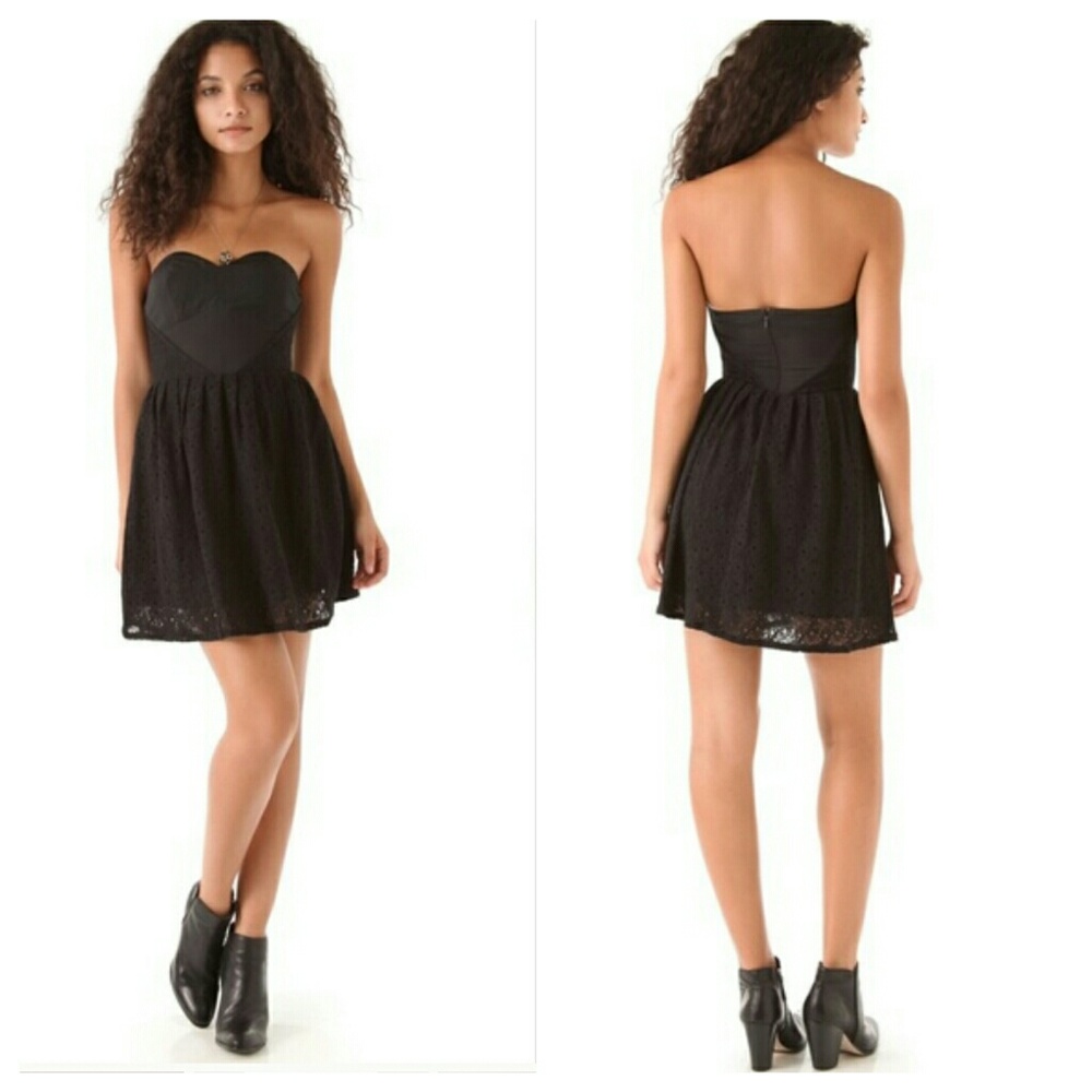 🔥 BB Dakota By Jack Colina Strapless Dress Size 4